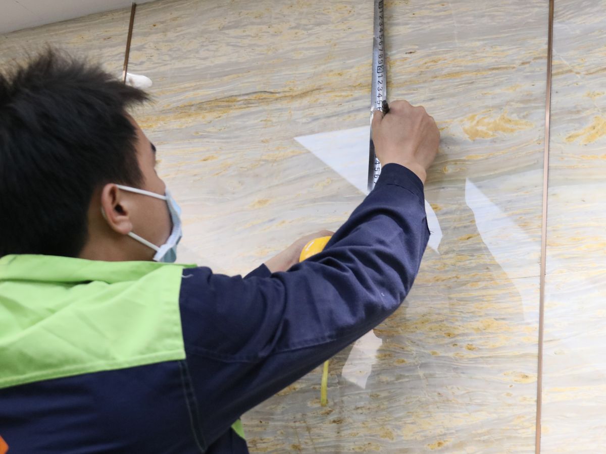 Precision sign positioning