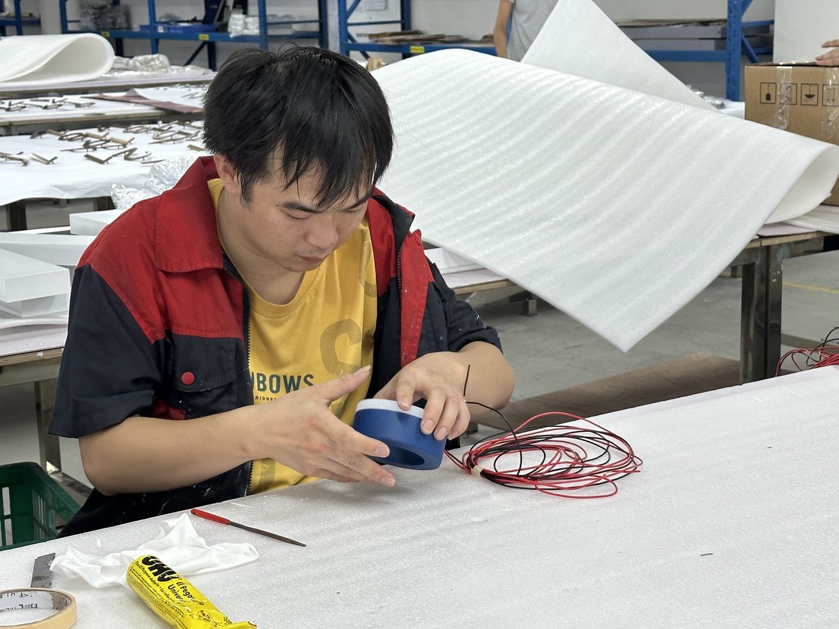 LED module wiring test