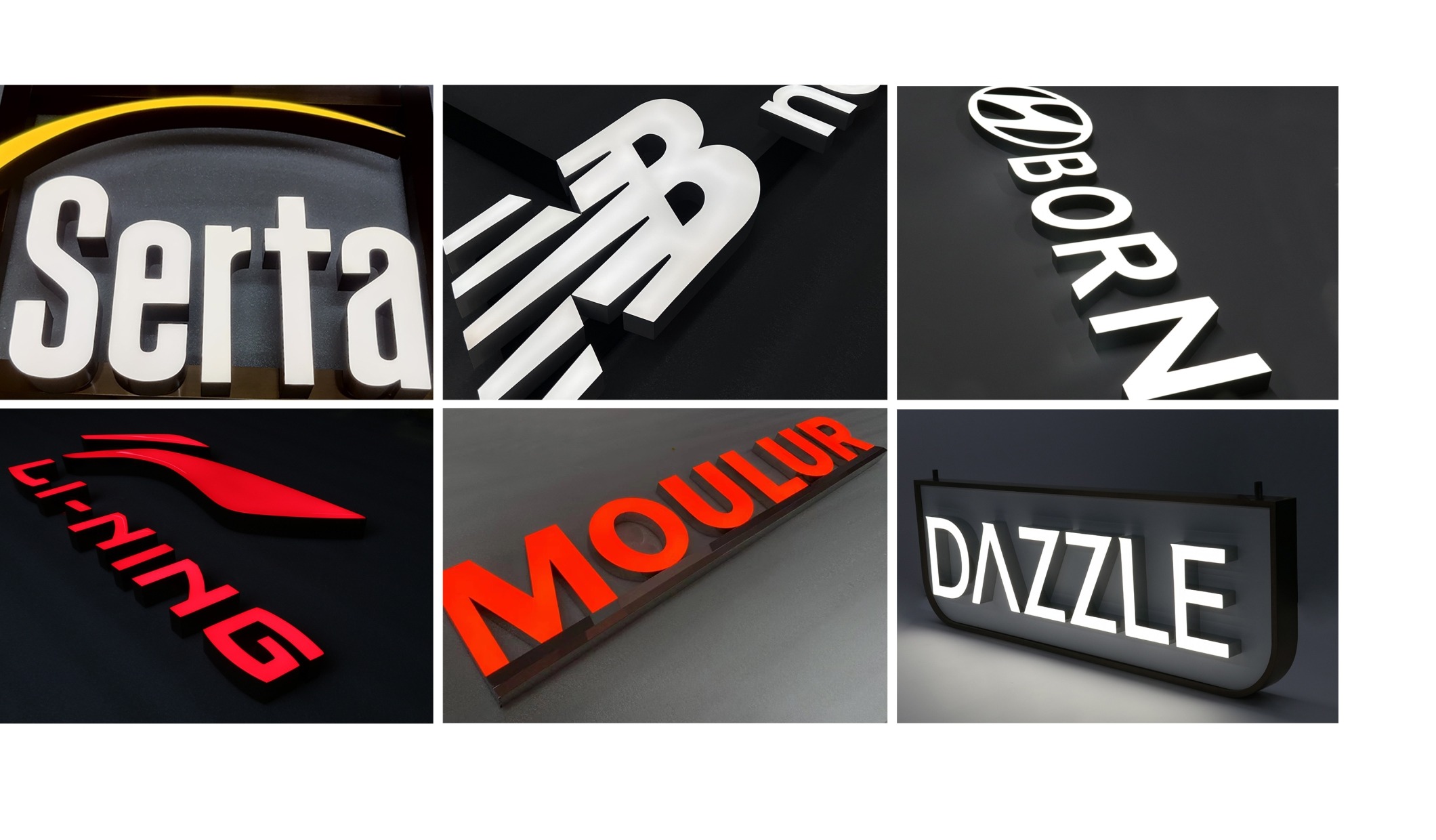 Epoxy Resin Channel Letters 树脂字