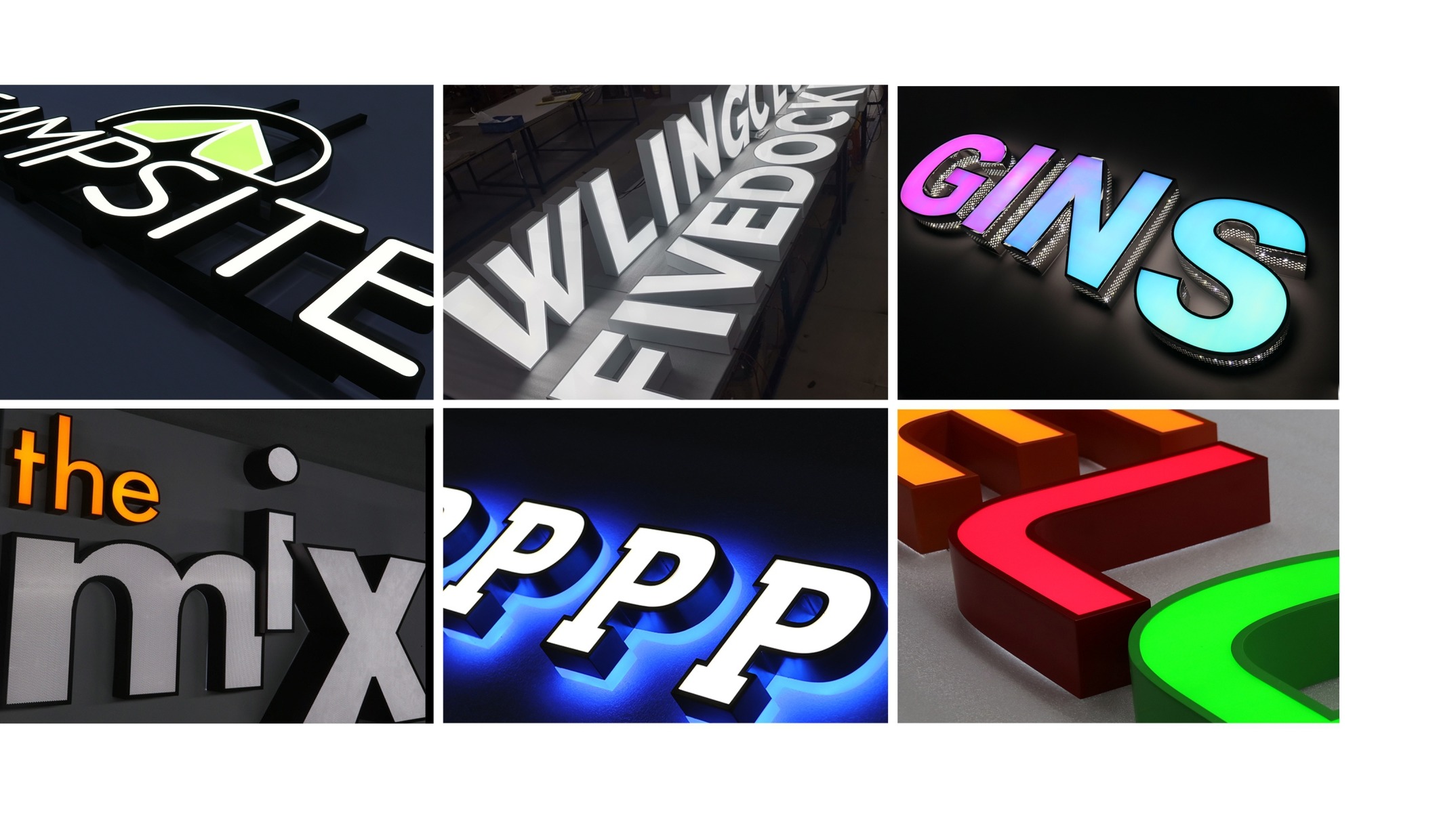 Frontlit Channel Letters 灯箱字