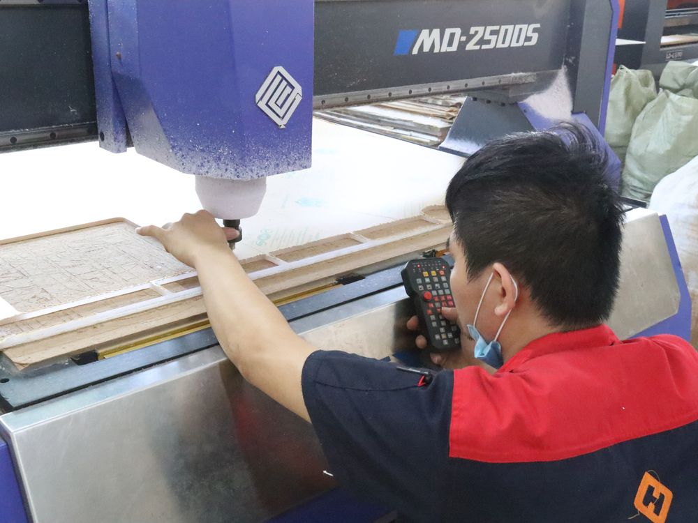 Grinding and polishing