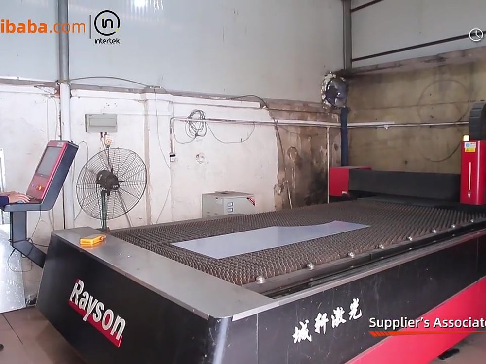 Large-format laser cutter